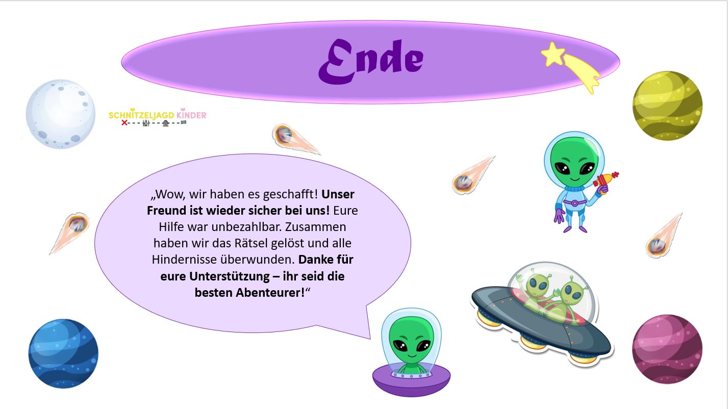 Alien-Schatzsuche: Rettungsmission auf der Erde ab 8 Jahren