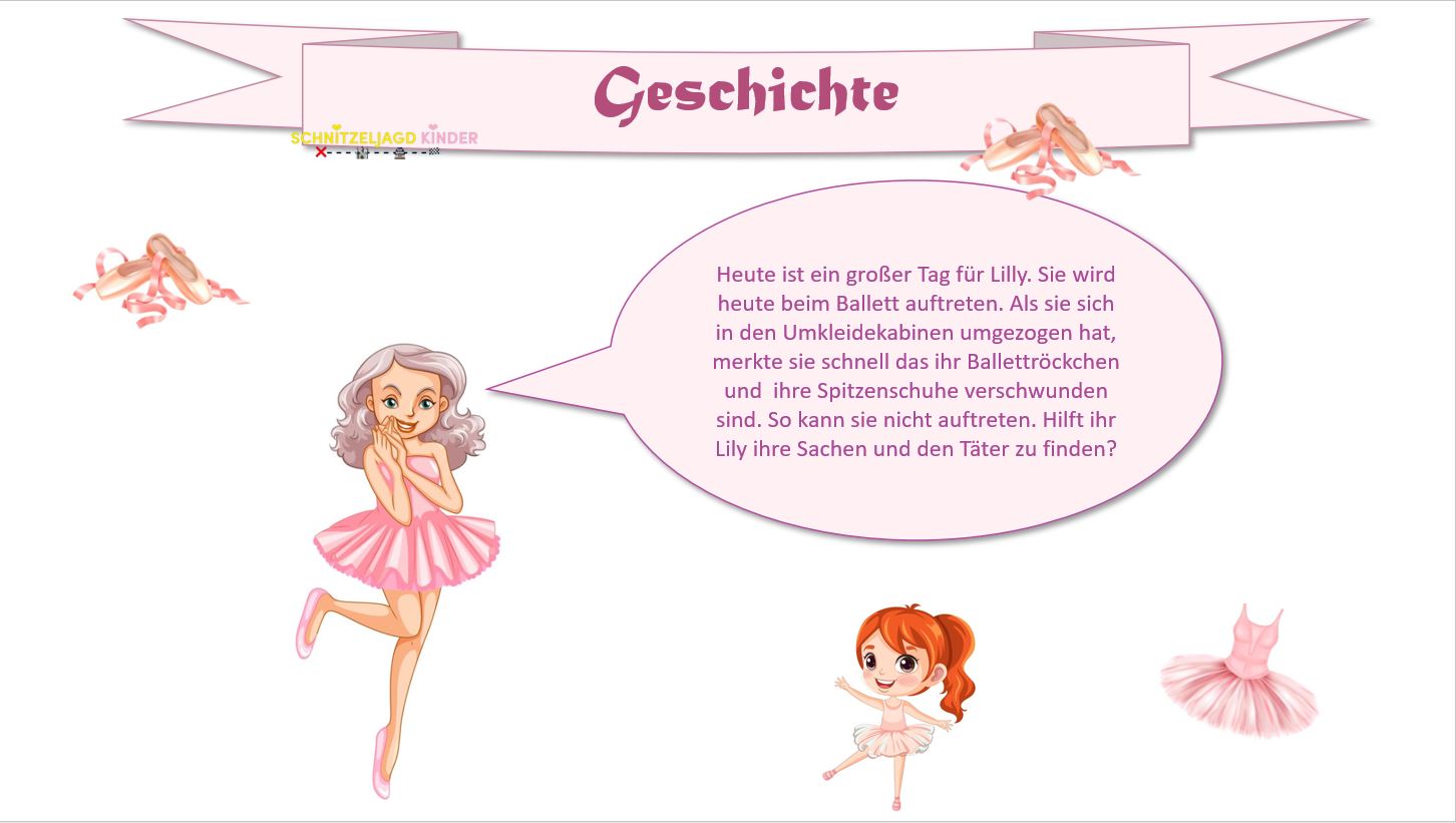 Ballerina-Schatzsuche