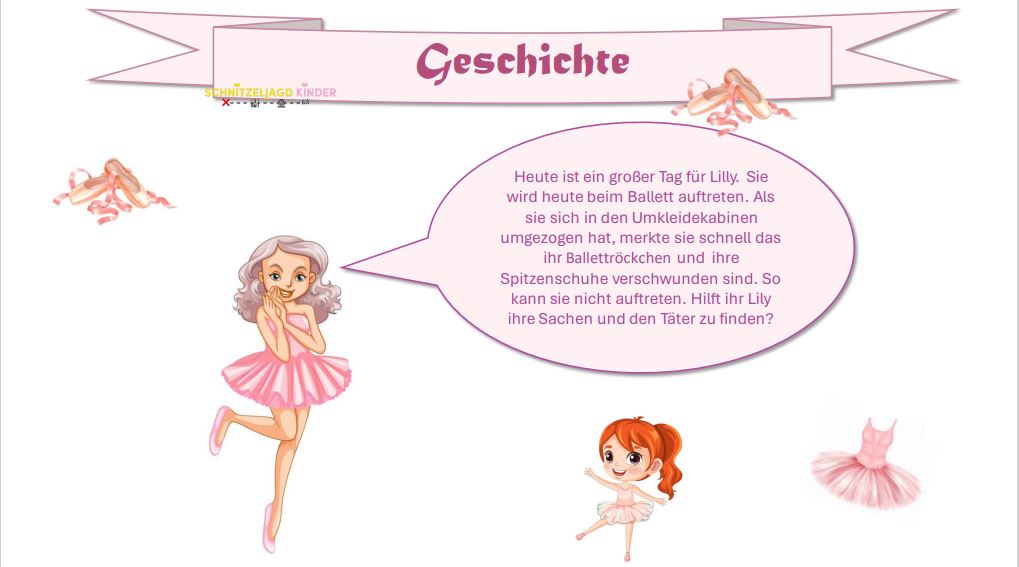 Ballerina-Schatzsuche