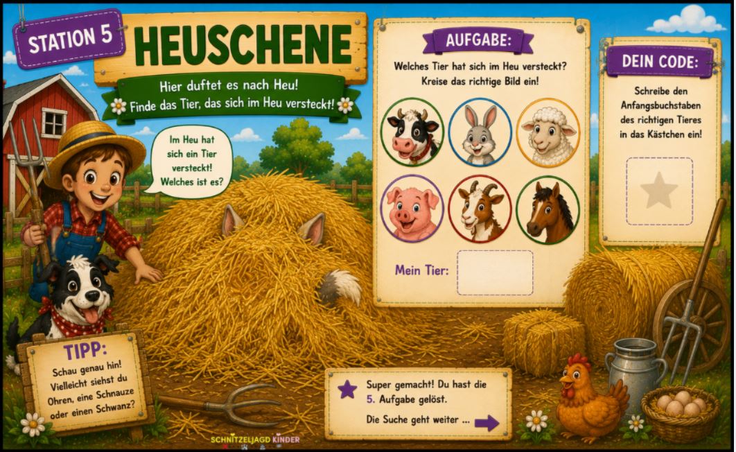bauernhof-schnitzeljagd