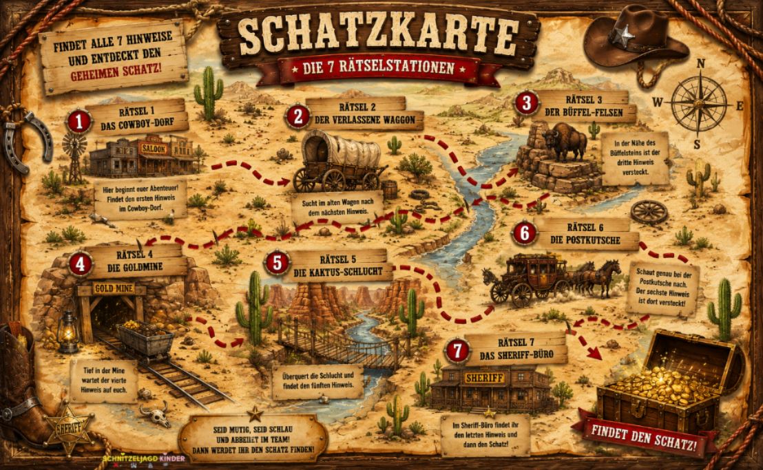 cowboy-schatzsuche