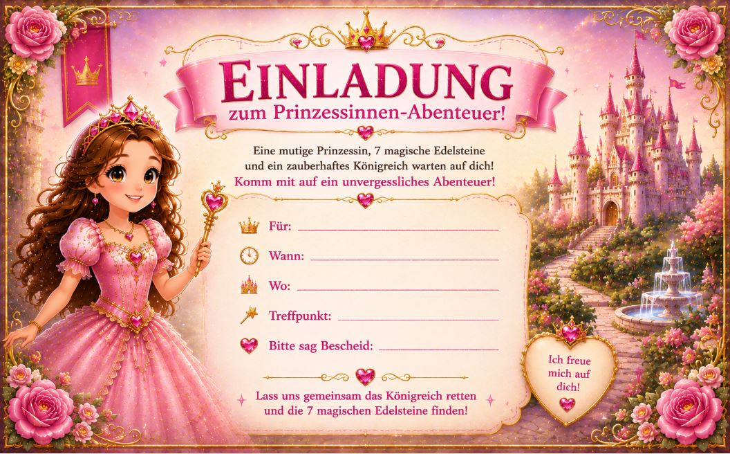prinzessin-schnitzeljagd