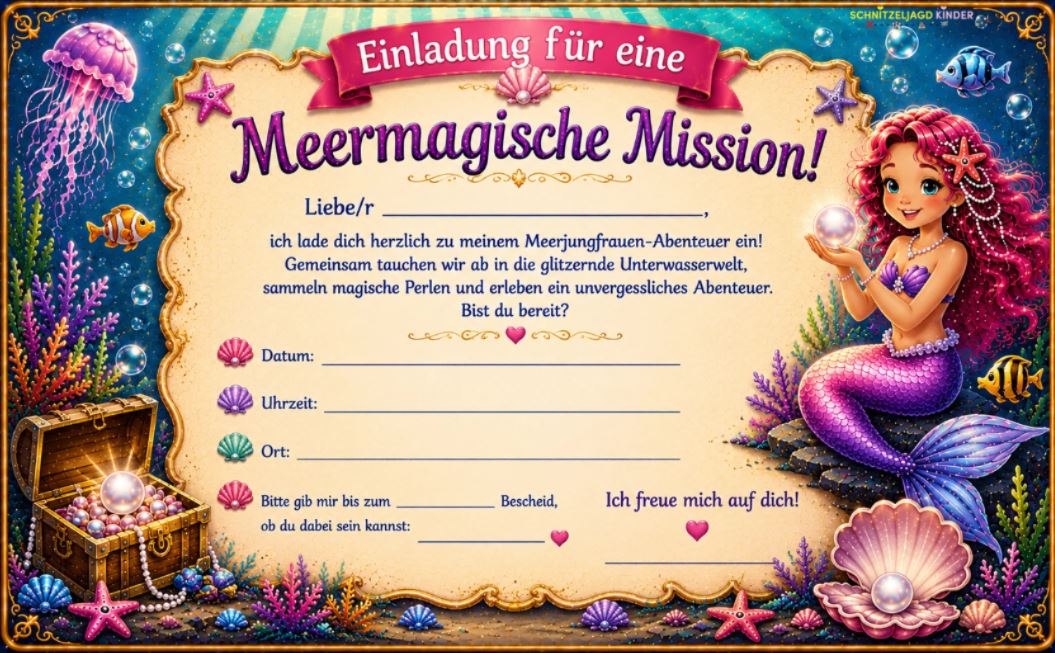 meerjungfrauen-schnitzeljagd
