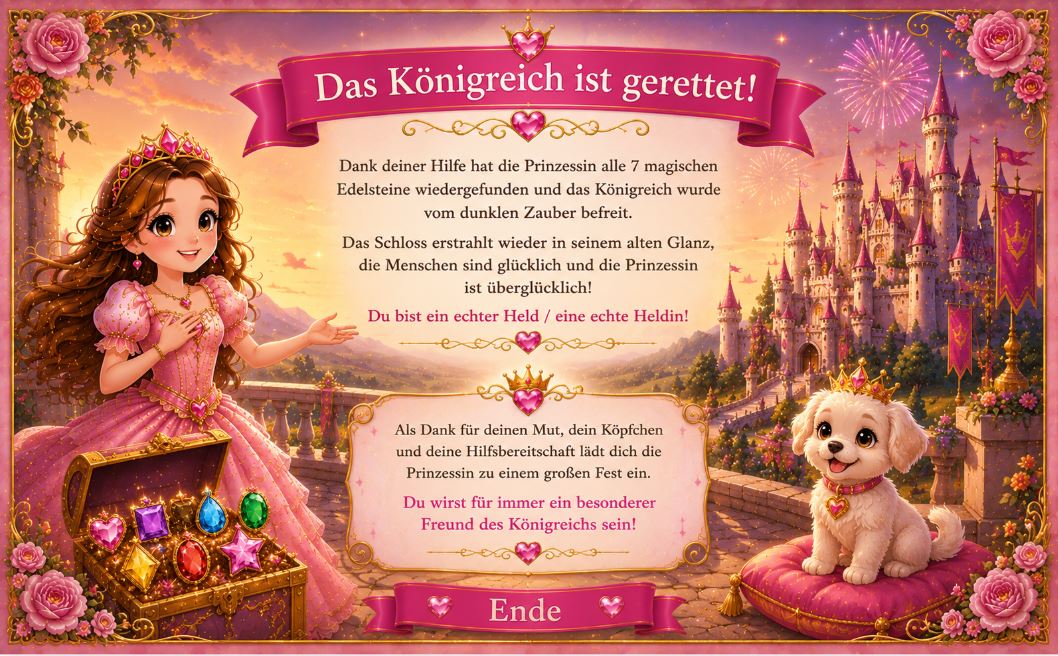 prinzessin-schnitzeljagd