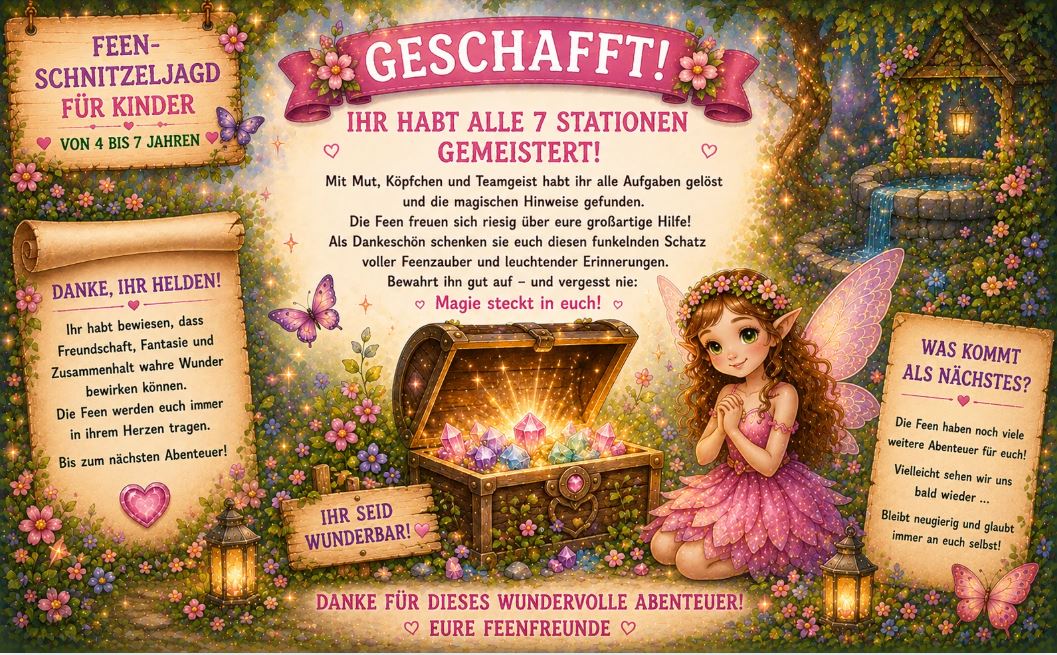 Feen-Schnitzeljagd -für -Kinder