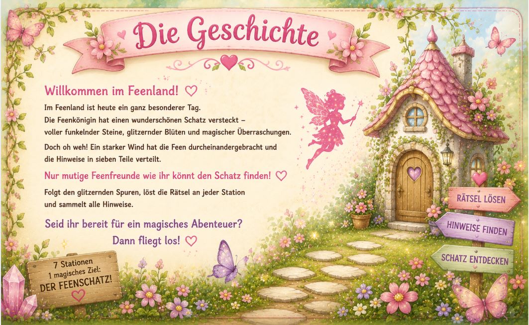 Feen-Schnitzeljagd -für -Kinder