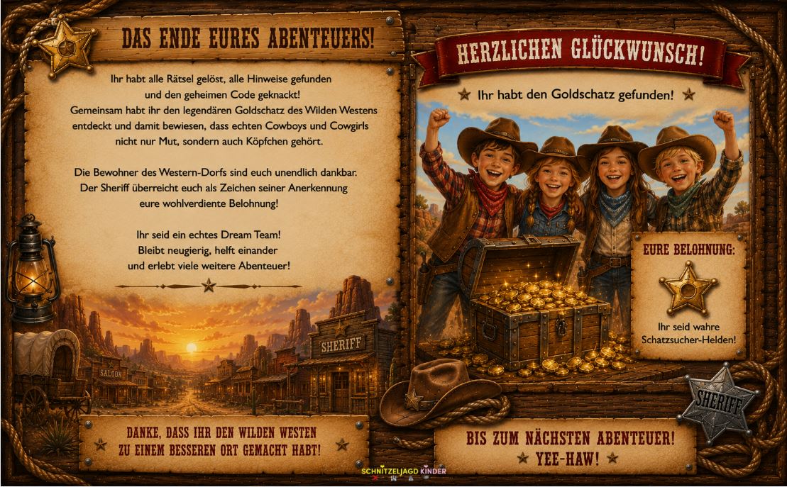 cowboy-schatzsuche