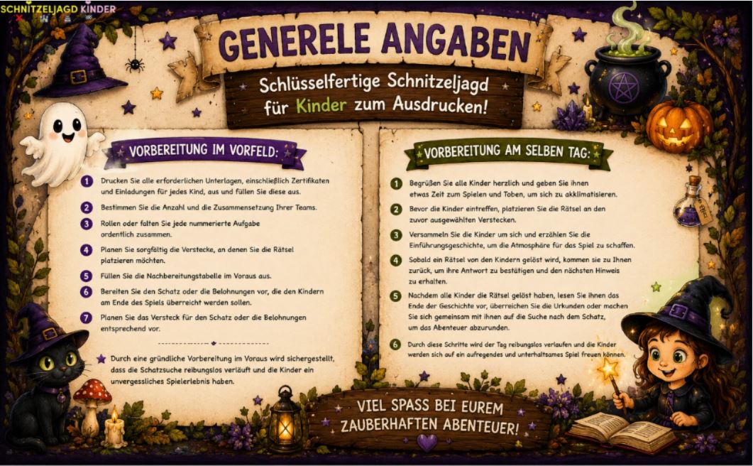 HALLOWEEN-SCHNITZELJAGD