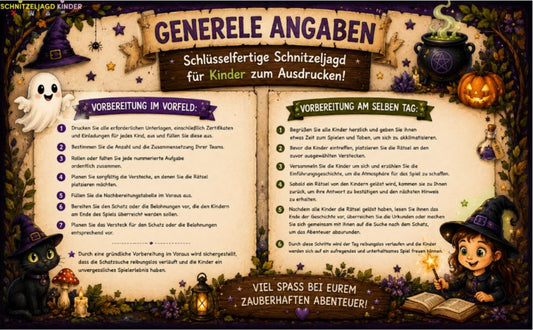 HALLOWEEN-SCHNITZELJAGD