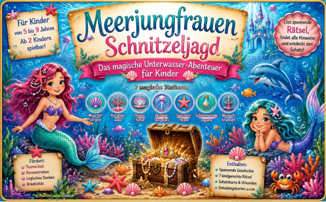 meerjungfrauen-schnitzeljagd