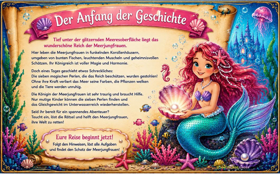 meerjungfrauen-schnitzeljagd