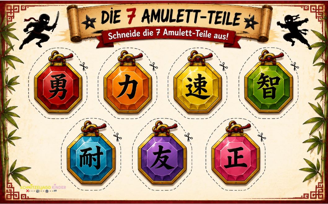 ninja-schatzsuche
