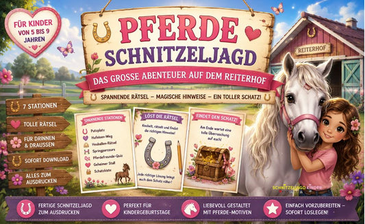 pferde-schnitzeljagd-kinder