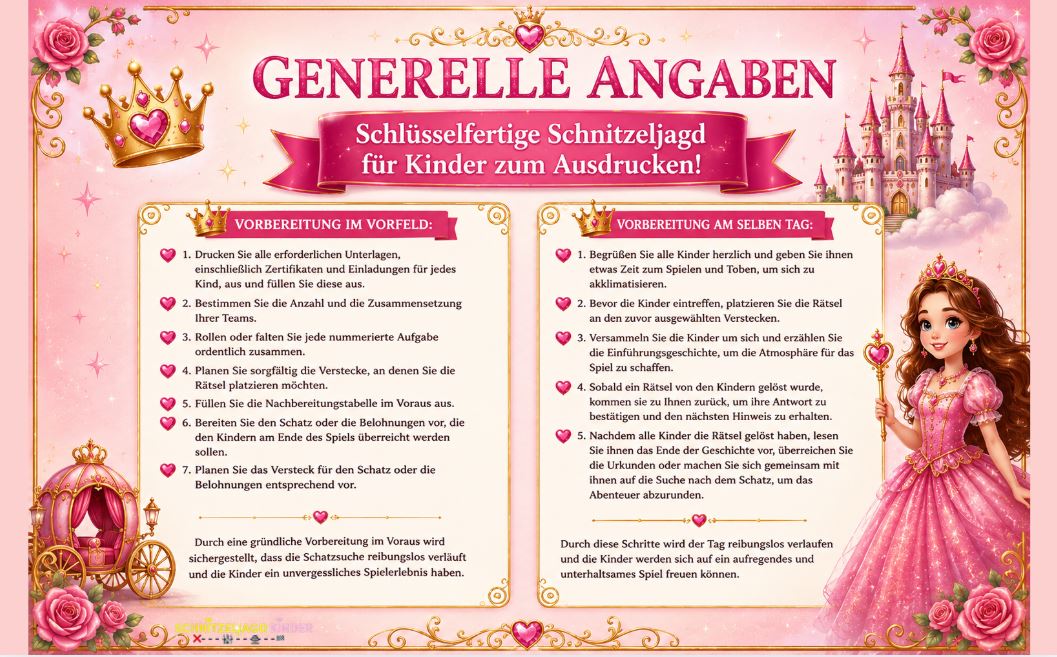 prinzessin-schnitzeljagd