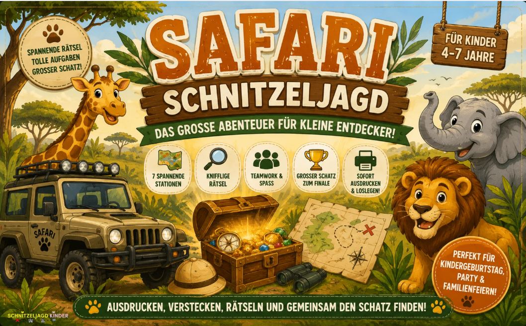 Safari Schnitzeljagd