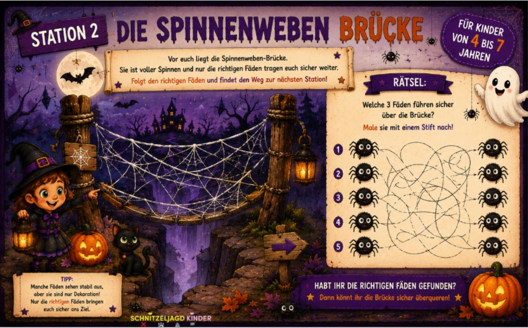 HALLOWEEN-SCHNITZELJAGD