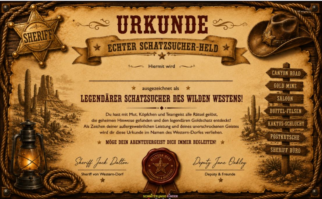 cowboy-schatzsuche