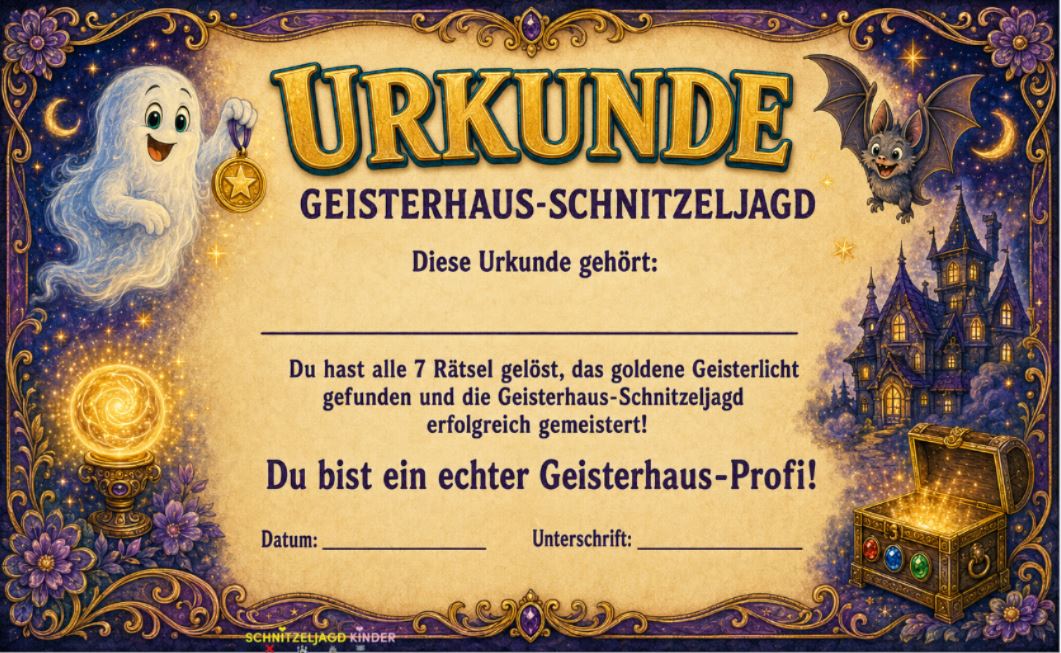 Geisterhaus-Schatzsuche als PDF