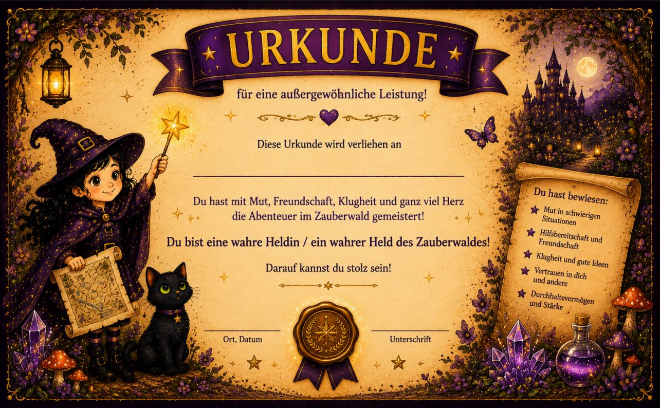 urkunde-hexe-schatzsuche-ABC