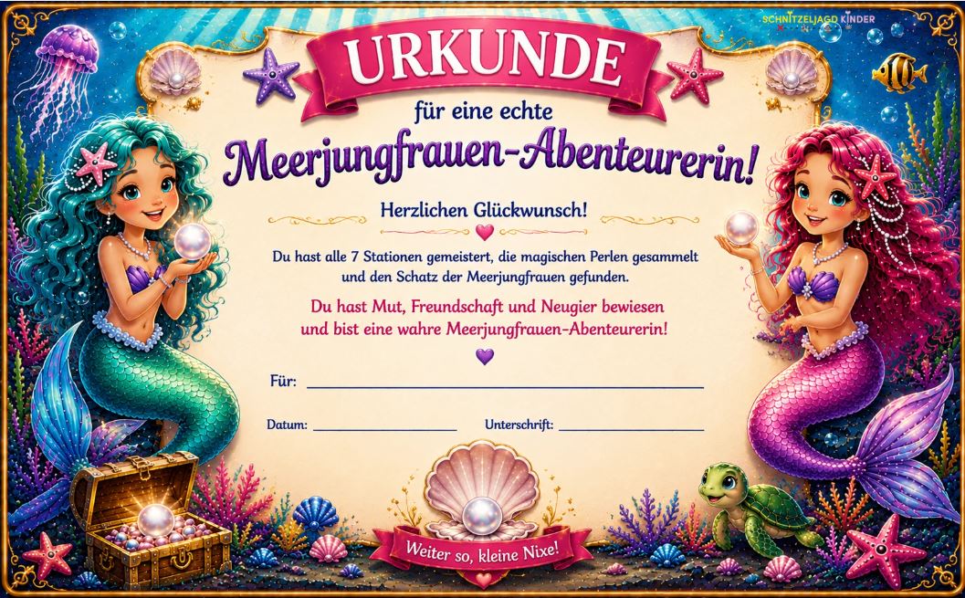 meerjungfrauen-schnitzeljagd
