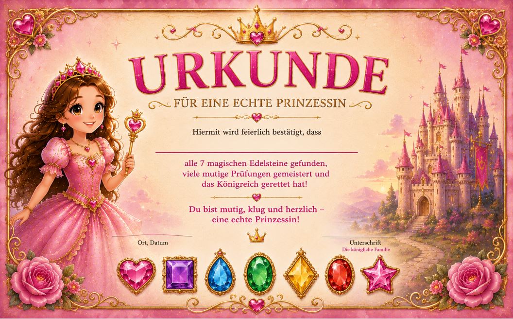 prinzessin-schnitzeljagd