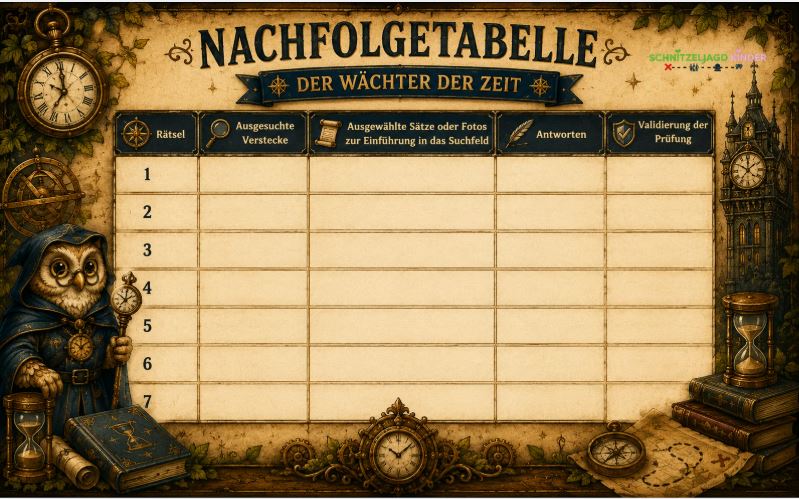 Schatzsuche -„Der -Wächter- der -Zeit“
