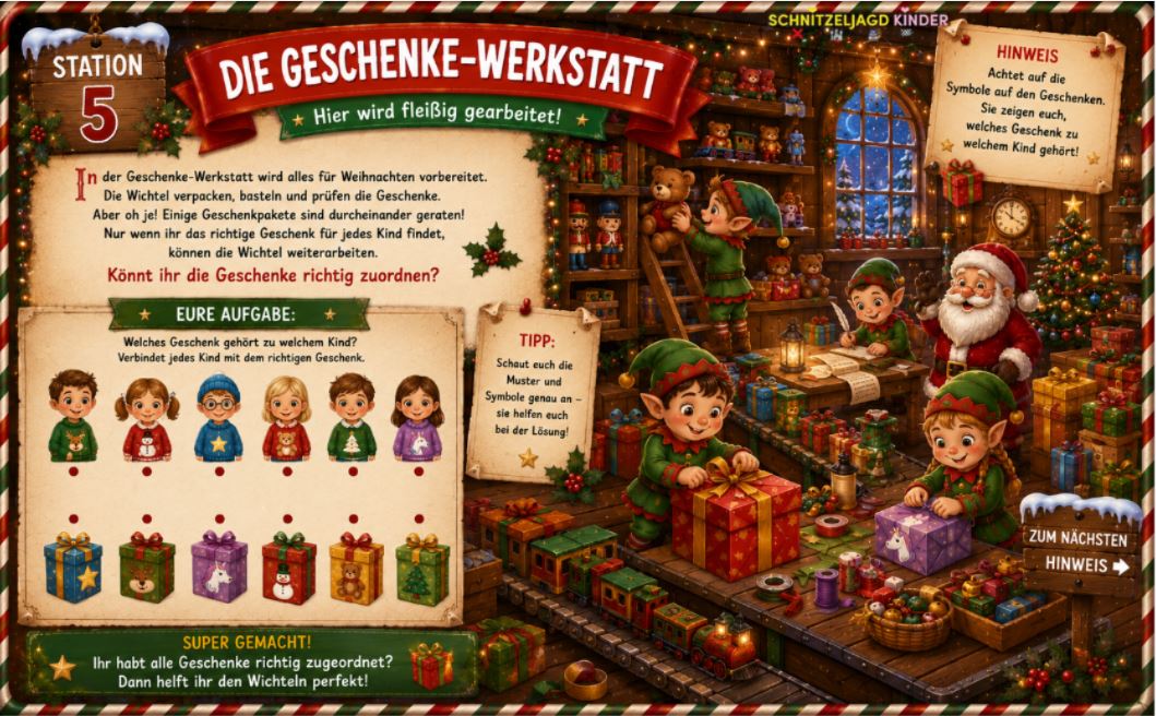weihnacht-schnitzeljagd
