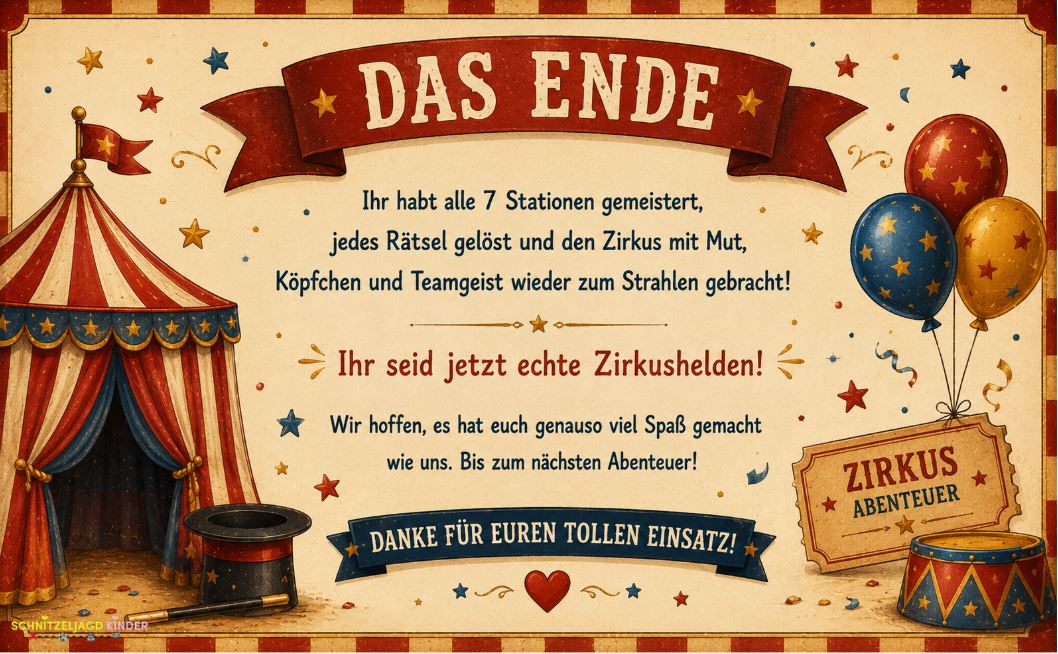 zirkus-schatzsuche