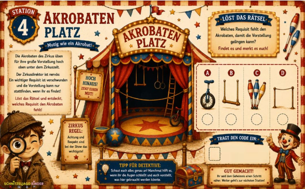 zirkus-schatzsuche